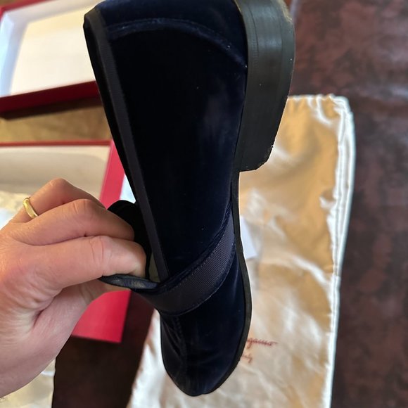 Ferragamo Danny 2 Velvet Loafers main image 7